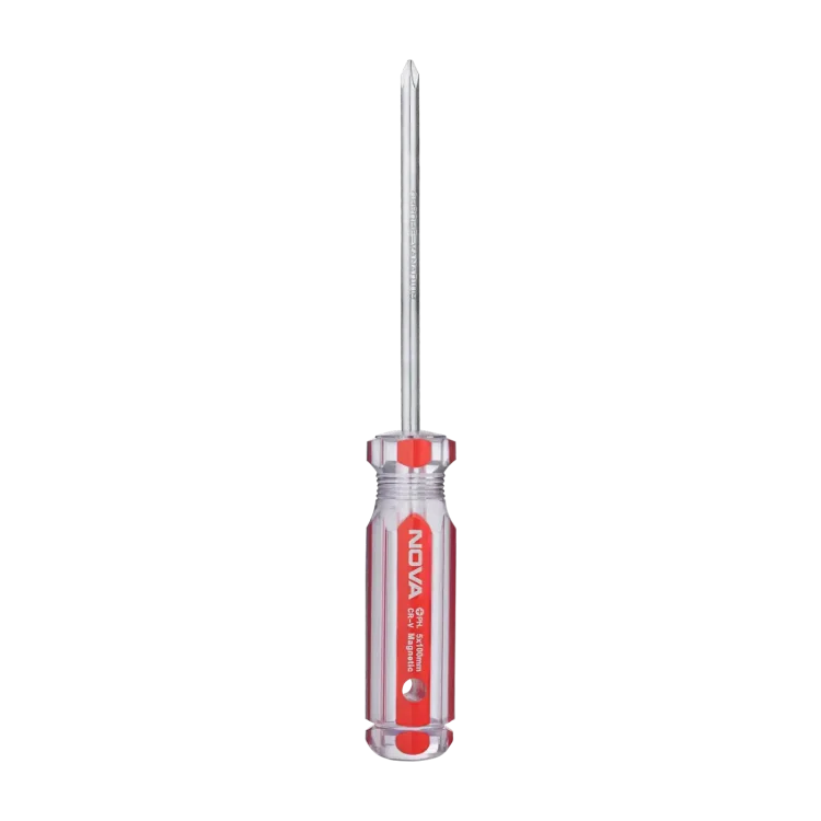 پیچ گوشتی دسته کریستالی چهارسو NOVA 1111~1129