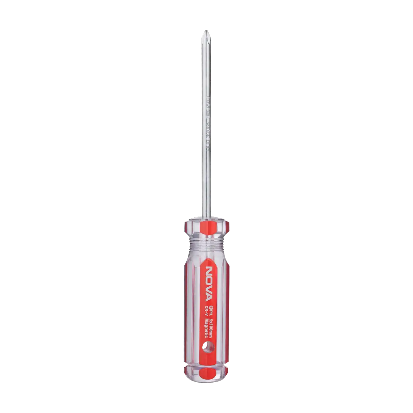 پیچ گوشتی دسته کریستالی چهارسو NOVA 1111~1129