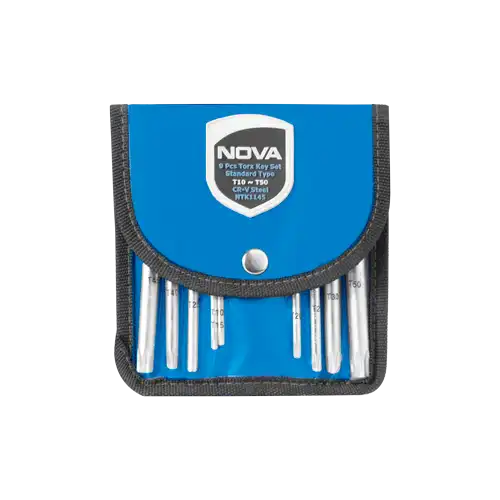 آلن ستاره ای کیفی 9 عددی سایز کوتاه NOVA 1145