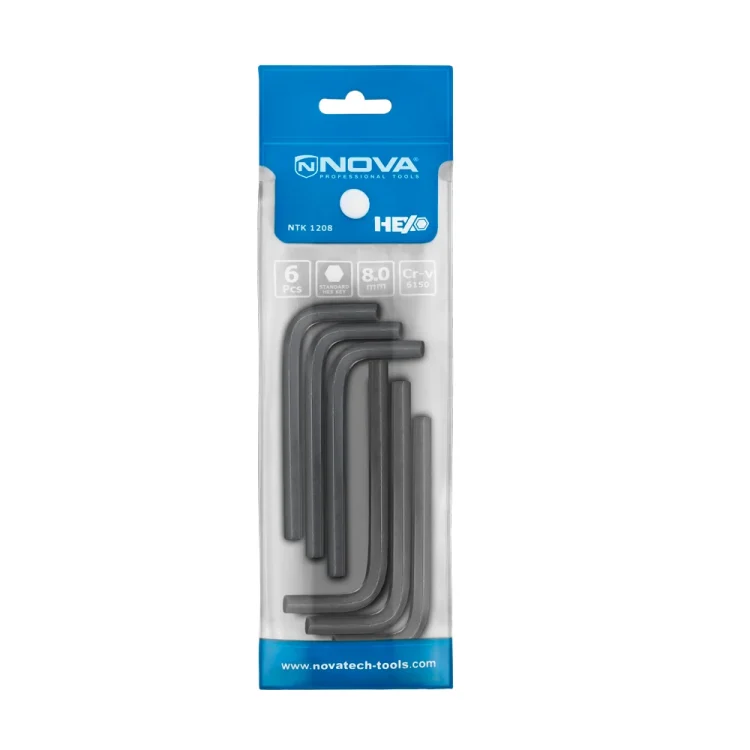 آلن های تکی شش گوش کوتاه(سایز : H5) NOVA 1205