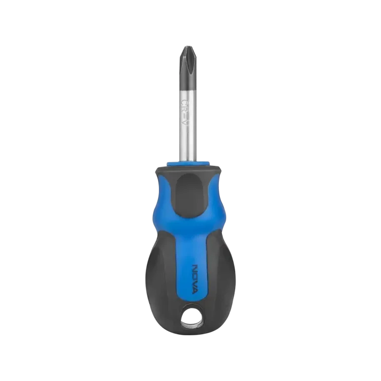 پیچ گوشتی دسته پلاستیکی چهارسو(سایز :75×5) NOVA 1623