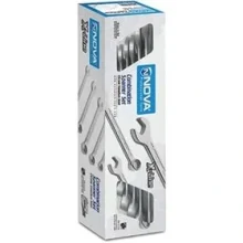 ست 12عددی آچار یک سر تخت یک سر رینگ جعبه ای NOVA 1892