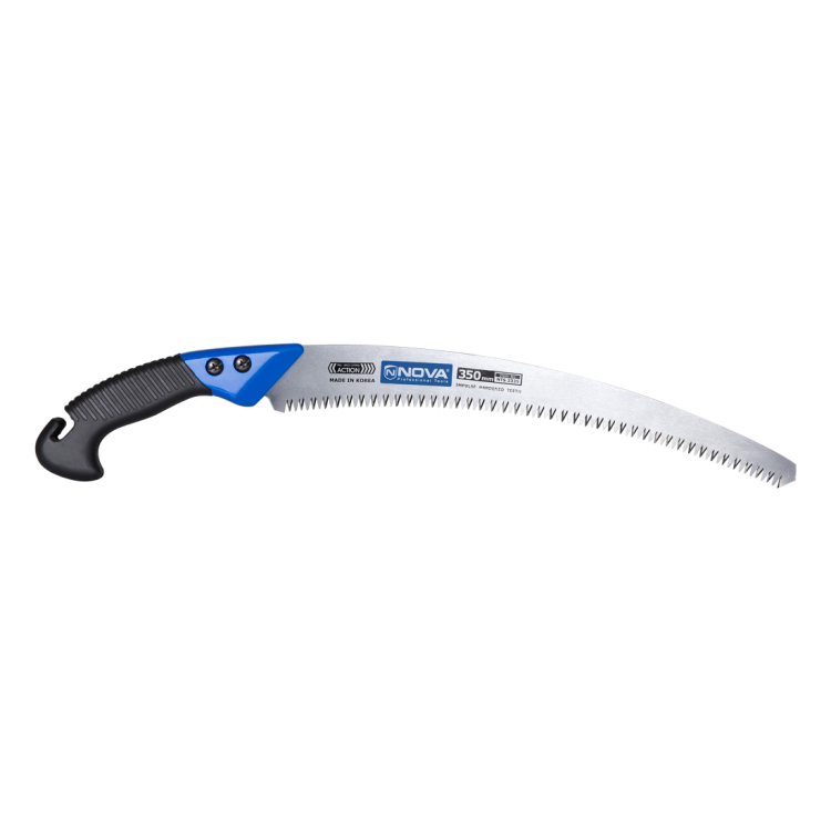 اره باغبانی خم دسته آلومینیومی (غلاف دار) 35 سانتی  NOVA 2335