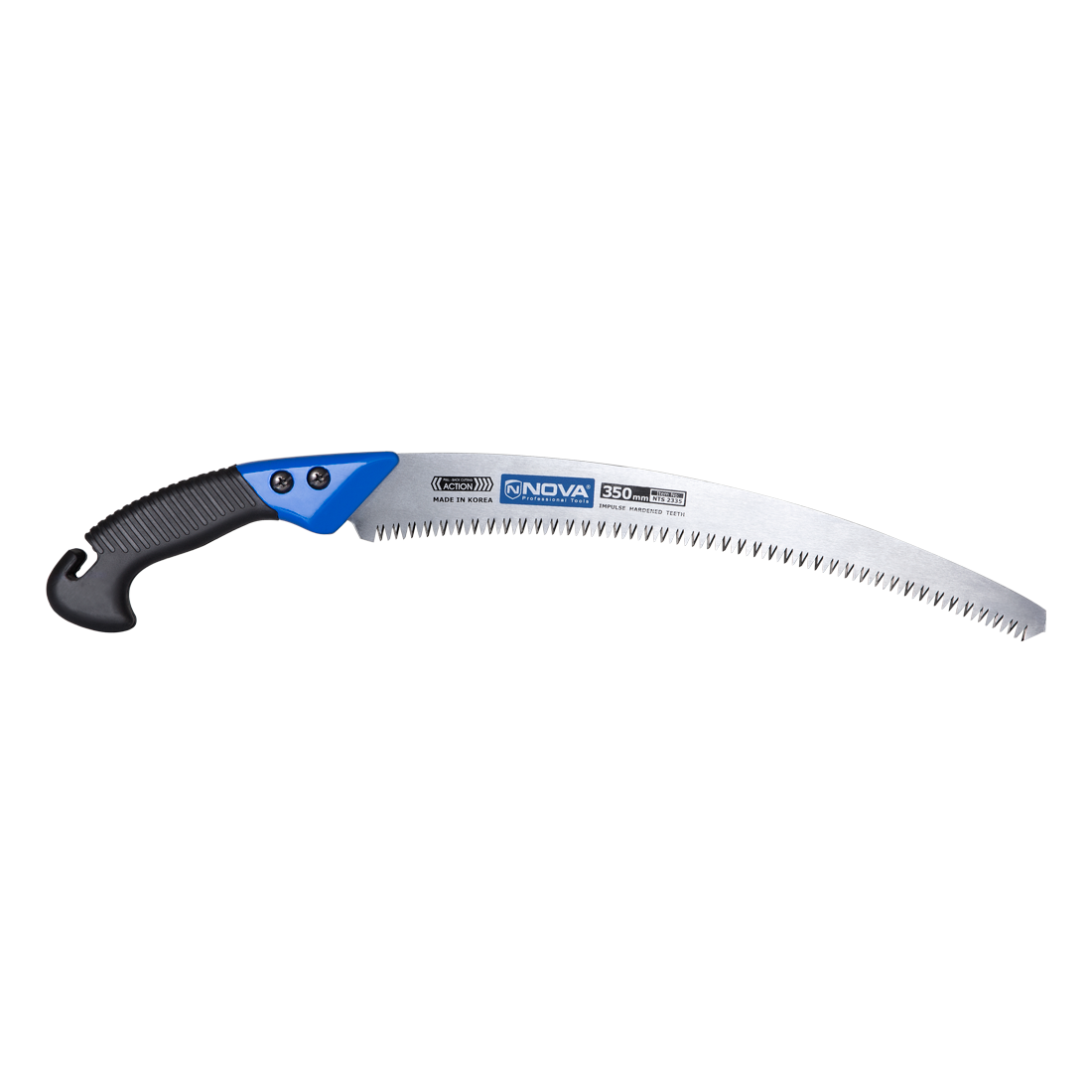 اره باغبانی خم دسته آلومینیومی (غلاف دار) 35 سانتی  NOVA 2335