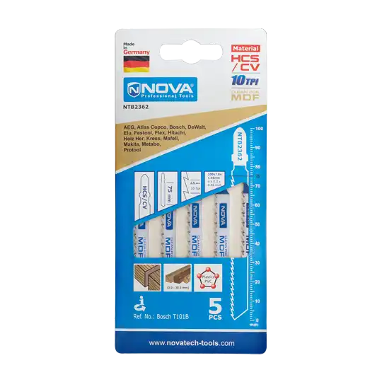 تیغ اره عمودبر مخصوص برش(MDF) ساخت آلمان NOVA 2362