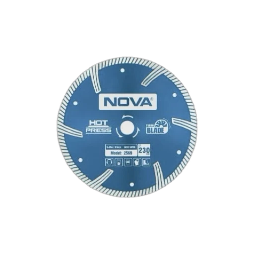 صفحه گرانیت بر توربو الماسه 230 میلیمتری NOVA 2569