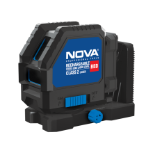 تراز لیزری شارژی دو خط قرمز NOVA 2680R