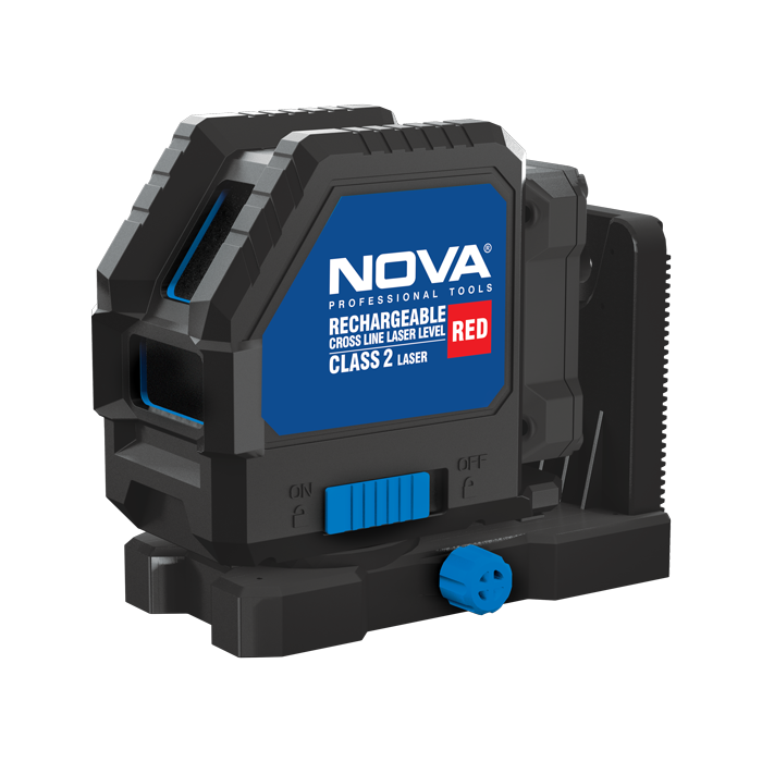 تراز لیزری شارژی دو خط قرمز NOVA 2680R