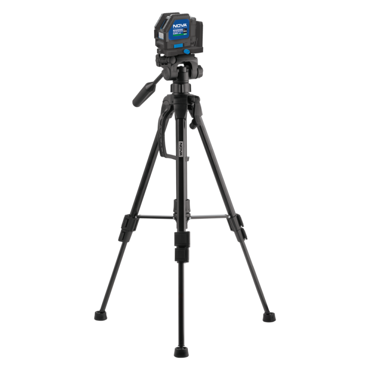 کیت تراز لیزری شارژی دو خط سبز NOVA 2683G