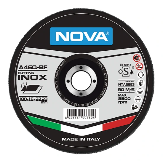 صفحه برش استیل 180 میلیمتری NOVA 2883