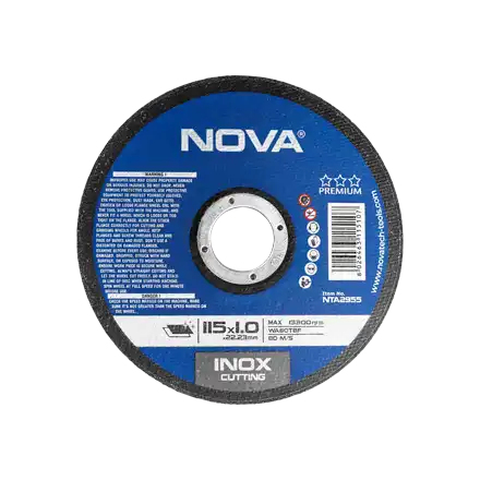 صفحه برش استیل 115 میلیمتری NOVA 2955
