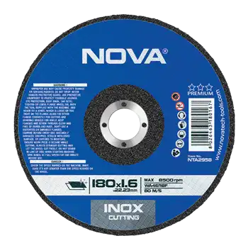 صفحه برش استیل 180 میلیمتری NOVA 2958