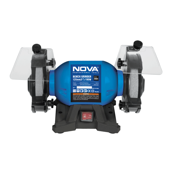 چرخ سنباده رومیزی  125 میلیمتر 180وات NOVA 3901