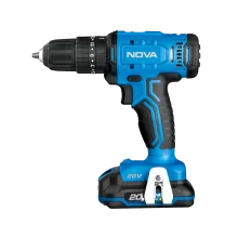 دریل پیچ گوشتی شارژی دو سرعته چکشی 13 میلیمتری 20 ولت NOVA 7720