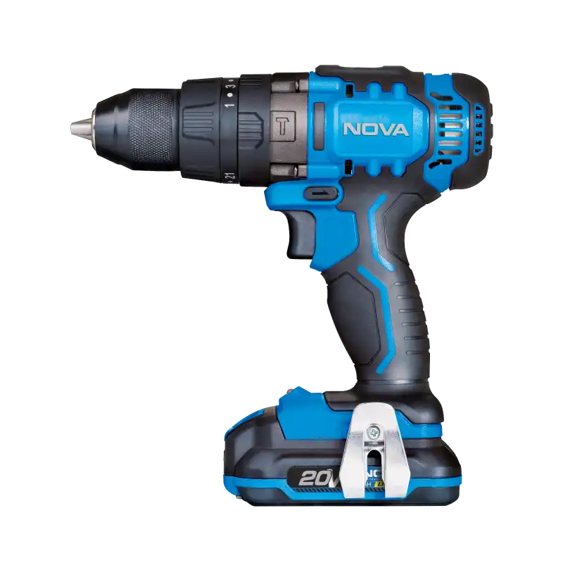 دریل پیچ گوشتی شارژی 13 میلیمتری 20 ولت NOVA 7721