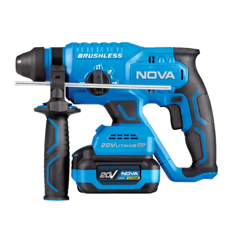 دریل بتن کن 20 ولت براشلس 2/2 ژول NOVA 7733