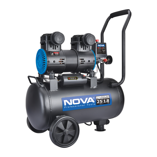 کمپرسور باد سایلنت 25 لیتری NOVA 9125