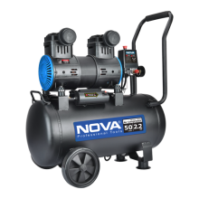 کمپرسور باد سایلنت 50 لیتری دو موتوره NOVA 9151