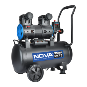 کمپرسور باد سایلنت 50 لیتری دو موتوره NOVA 9151