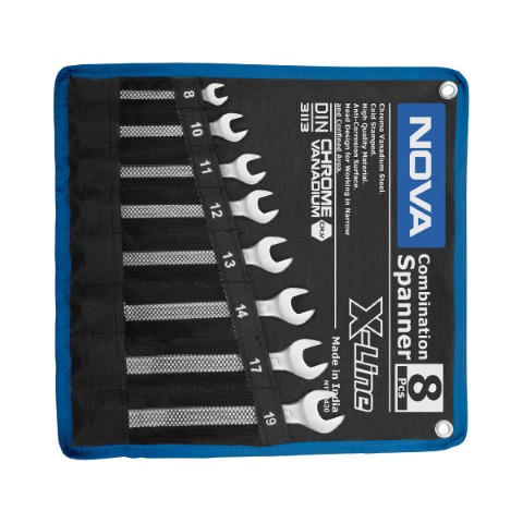 ست کیفی 8 عددی آچارNOVA 9430  x-line