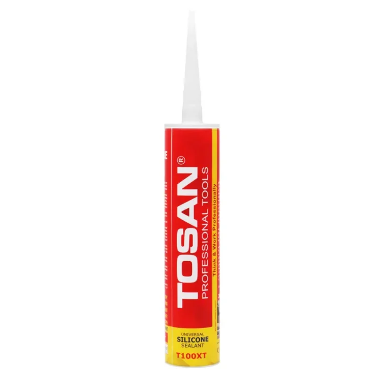 چسب سیلیکون سفید (شیری) TOSAN T100XW