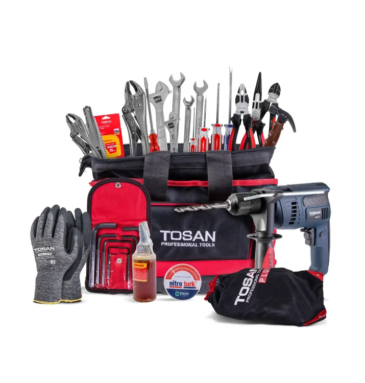 کیت ابزار 43 پارچه ساخت ایران TOSAN-T3501K